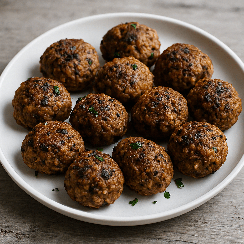 Recipe: Black Eyed Peas “Meatballs”