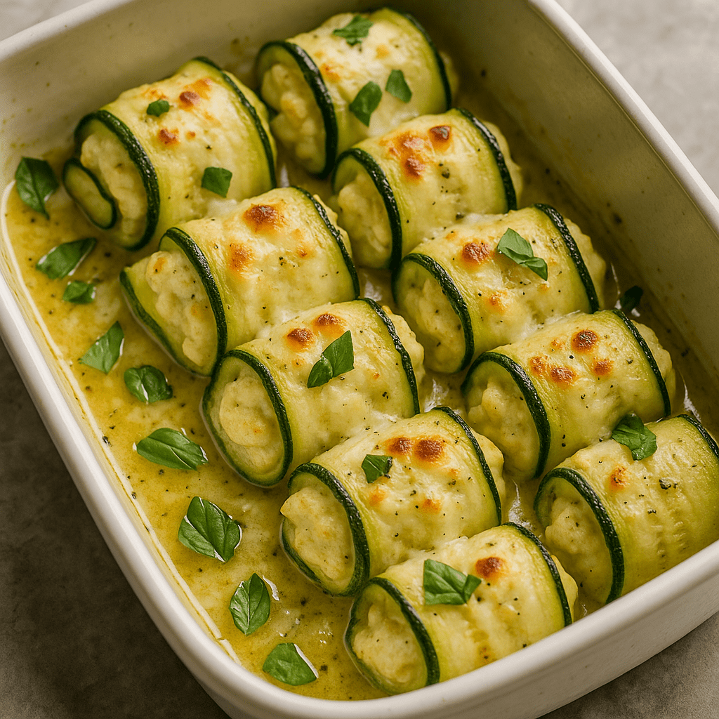 Recipe: Zucchini Ricotta&nbsp;Rolls