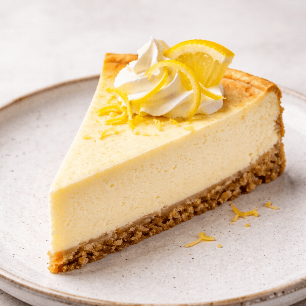Healthy Lemon Cheesecake&nbsp;Recipe
