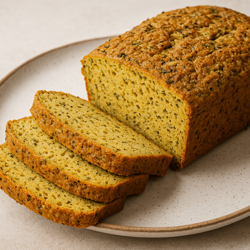 Healthy Chickpea Cheese Bread Recipe